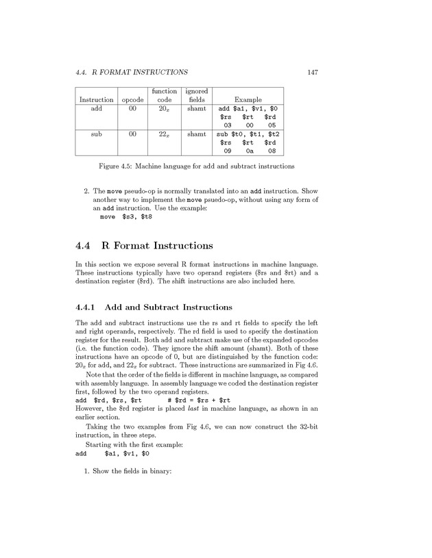 Computer Organization with MIPS - Page 147